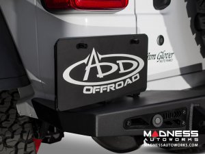Jeep Wrangler JL Rear Bumper w/ Backup Sensors - Stealth Fighter